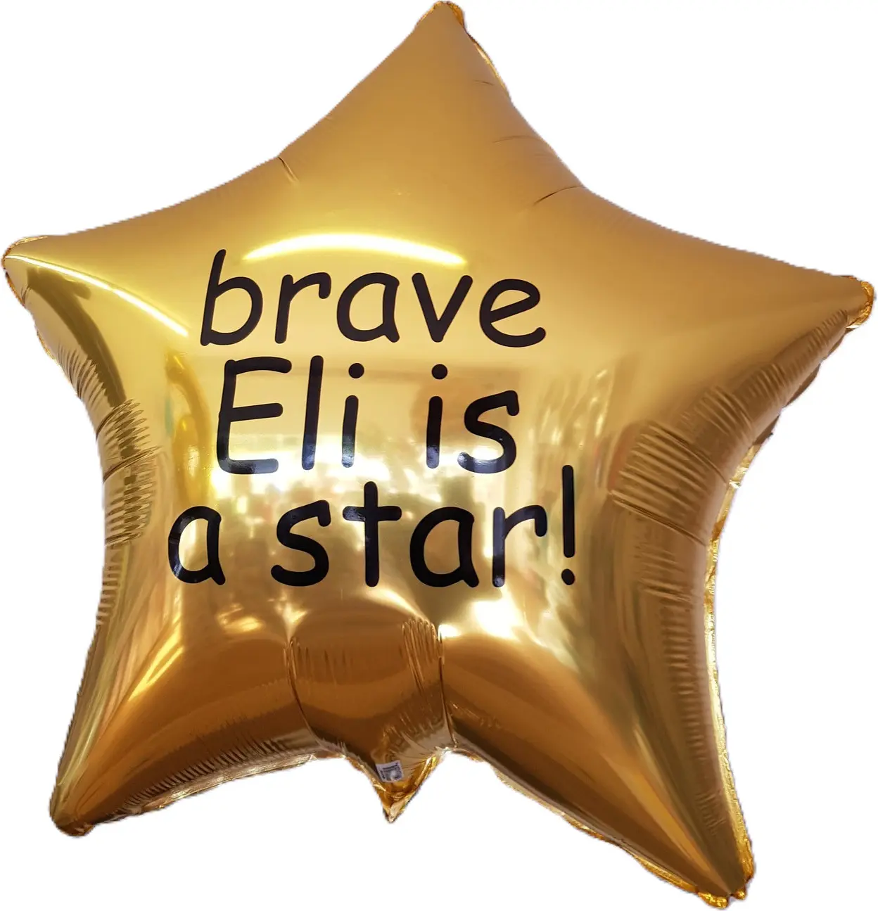 Giant Personalised Star Foil Balloon