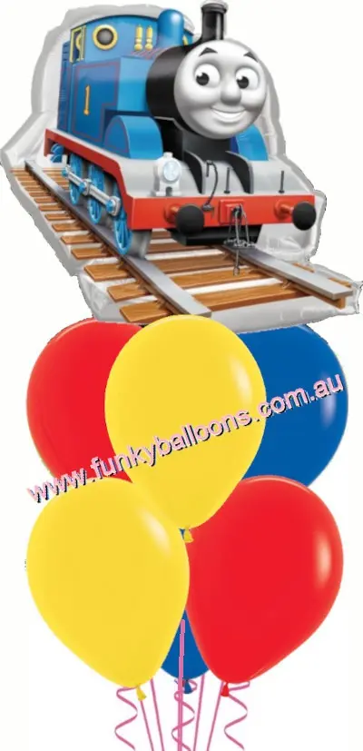 Thomas Tank Balloon Bouquet