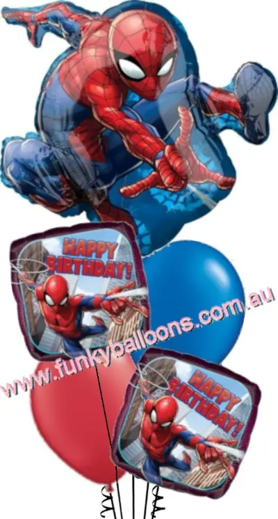Spiderman Brand New Day Birthday Bouquet