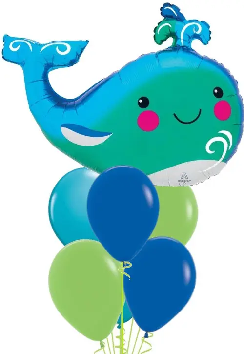 Happy Whale Balloon Bouquet