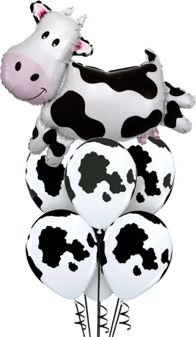 Happy Cow with Cow Prints Bouquet