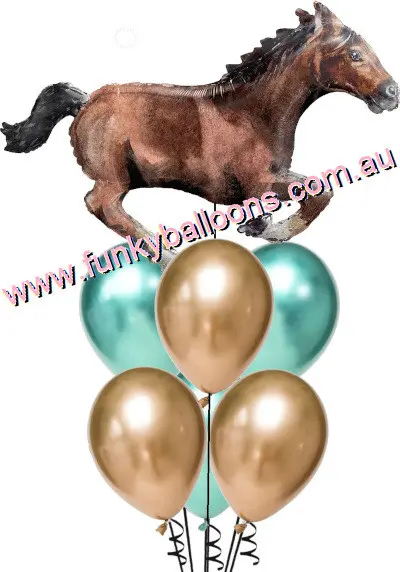 Galloping Horse Balloon Bouquet