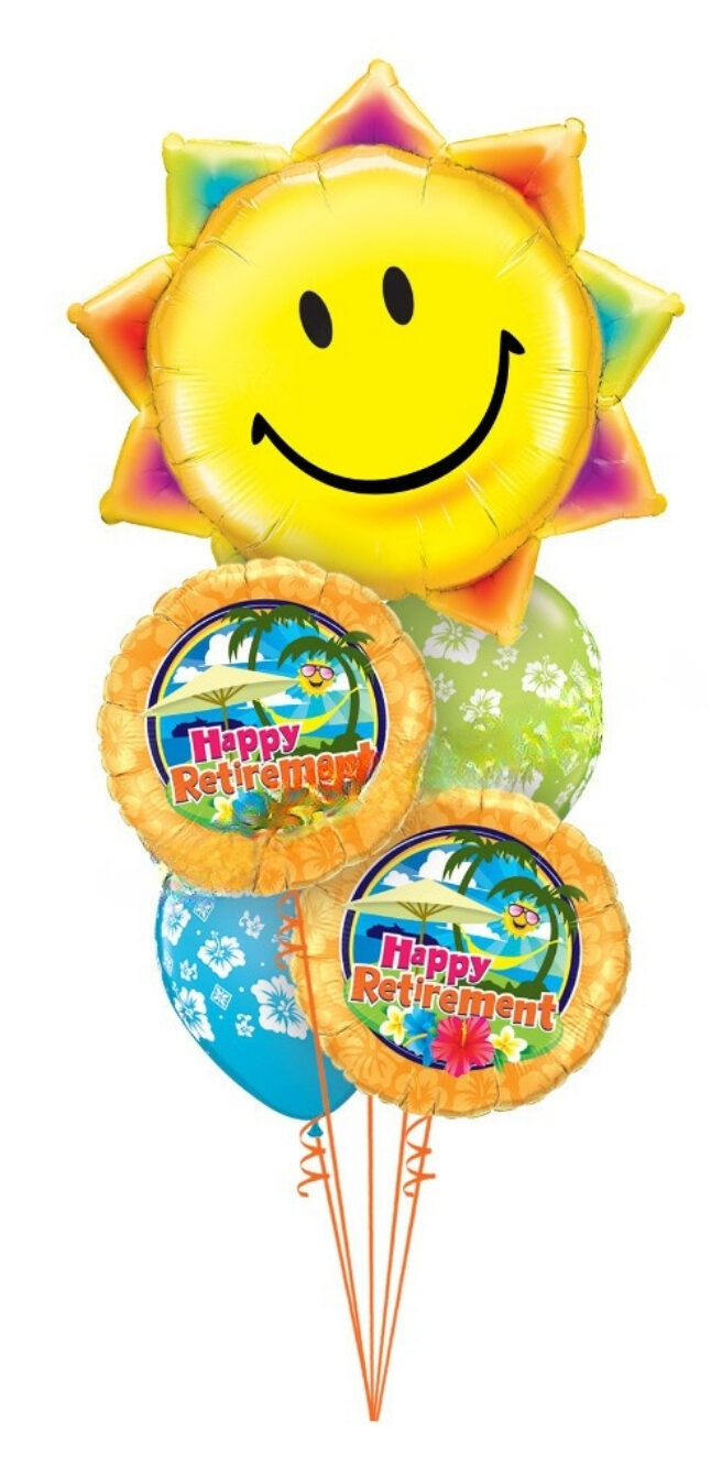 Sunny Happy Retirement Bouquet