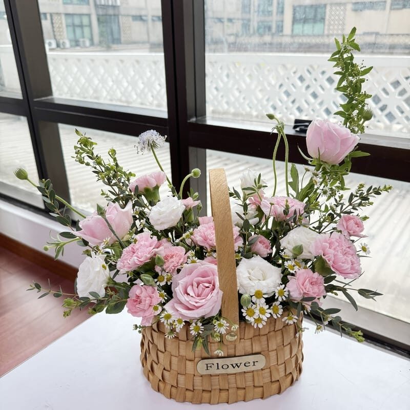 Mother's Day Flower Basket 04