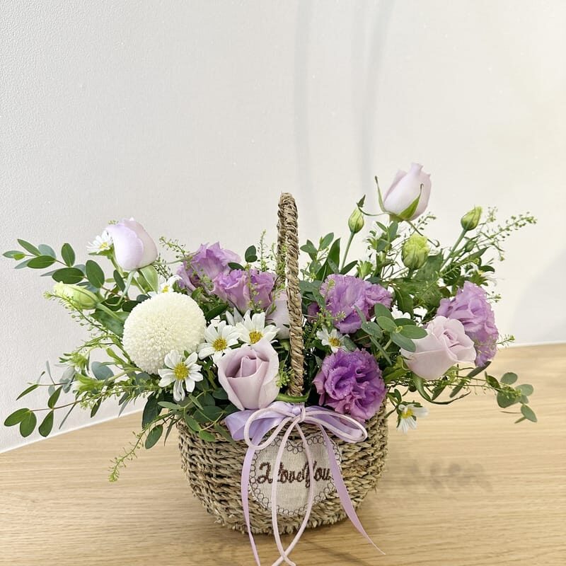 Mother's Day Flower Basket 02
