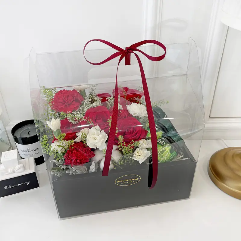 Mother’s Day Red Rose Gift Flower Box