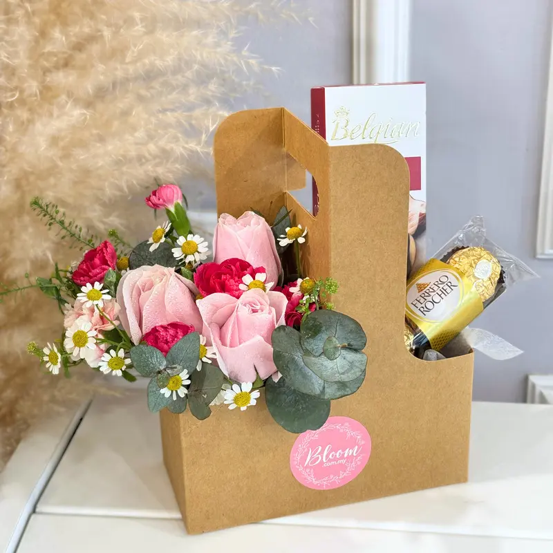 Rosy Picnic Flower Box Set
