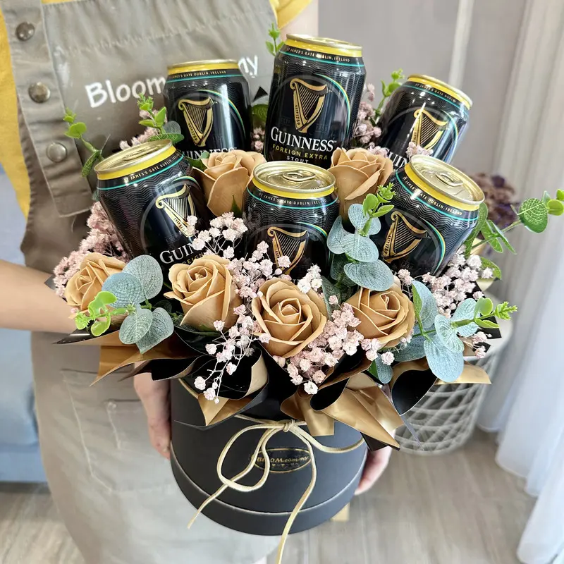 Guinness Celebration Flower Gift Box