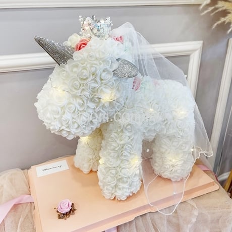 White Rose Unicorn