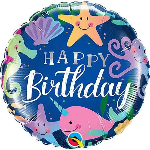 Birthday Fun Under The Sea Foil Balloon