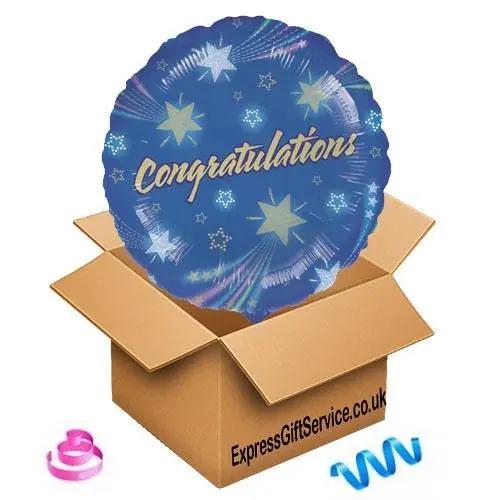 Congratulations Star Balloon