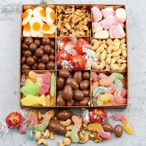 Chocolate Nuts & Sweets Gift Box