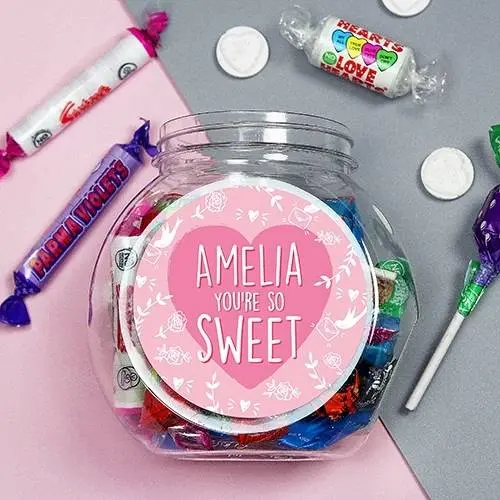 Personalised You are So Sweet Jar