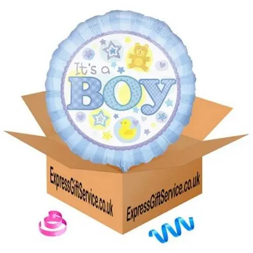 Its a Boy Blue Balloon