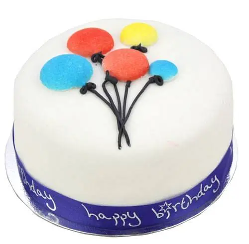Birthday Balloons Cake