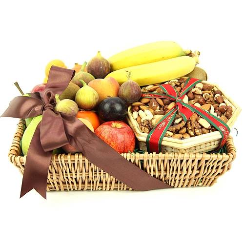 Gourmet Fruit 'N' Nut Basket