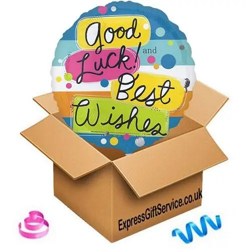 Color Blocking Good Luck Balloon