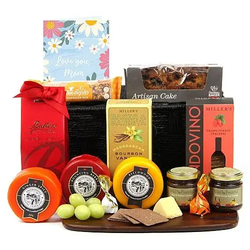 Mothers Day Cheese and Chocolates Hamper