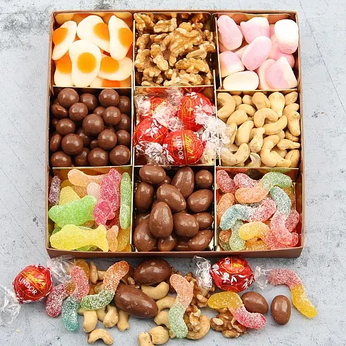 Chocolate Nuts & Sweets Gift Box