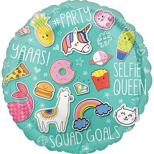 Selfie Celebration Standard Foil Balloon