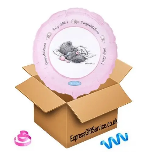 Baby Girl Congratulations Balloon