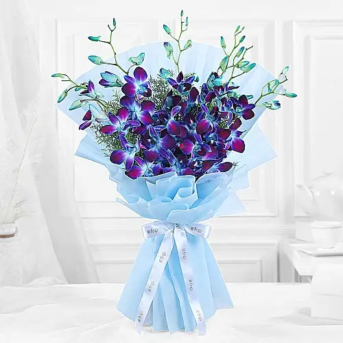 Blue Orchids Bouquet