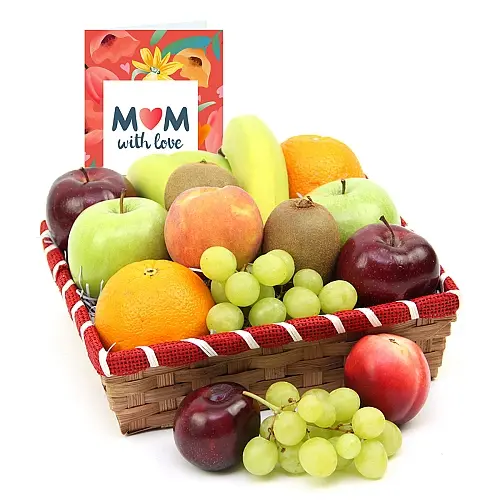 Mothers Day Nectarous Treat Fruit Basket