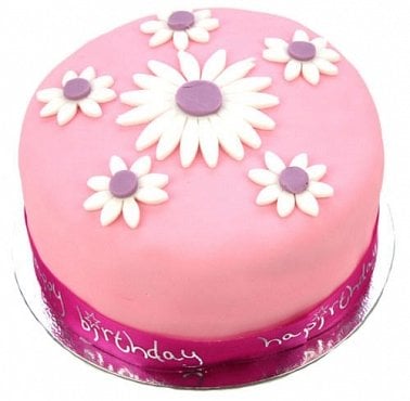 Daisy Celebration Cake (10 Inch Daisy Celebration Cake)
