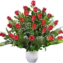 Queen Arrangement - 24 roses
