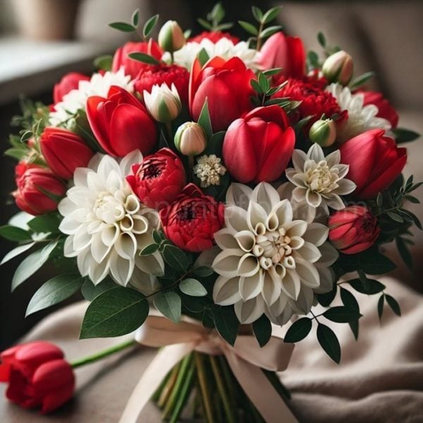 Dahlias and Tulips (BASE)