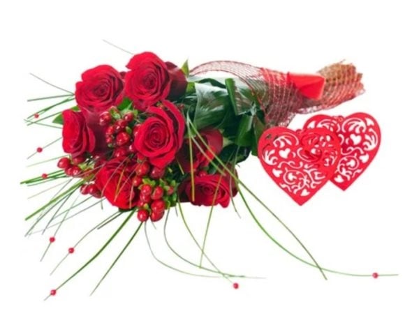 Roses Hearts And Berries (BASIC)