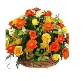 Rejoice in Love Flower Basket