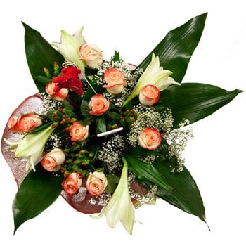 Frost And Flame Bouquet (Small)