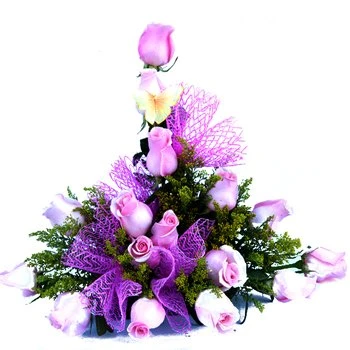 Passion in Purple Floral Display