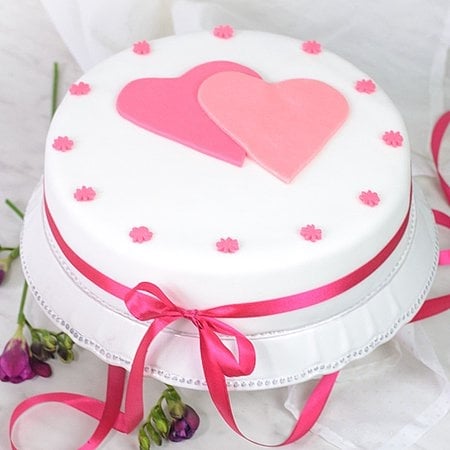 Cake for Mother's Day Heart (Small)