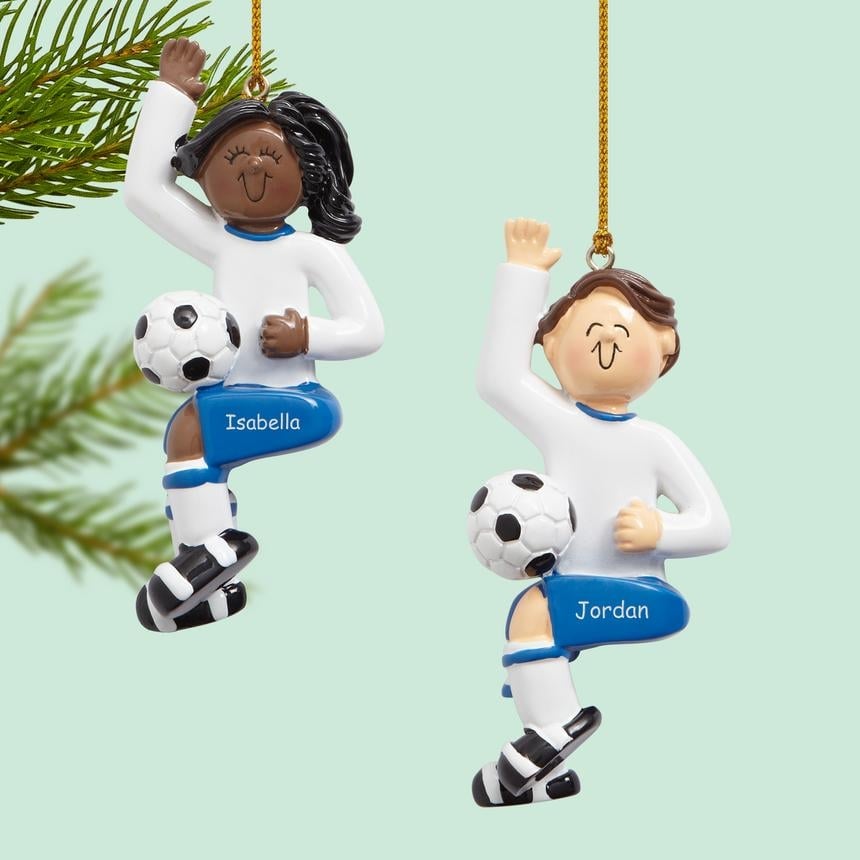 Soccer Player Ornament