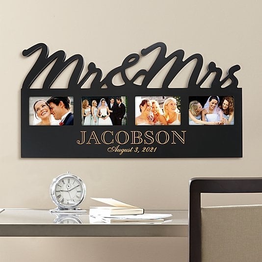 Mr. & Mrs. Frame Plaque