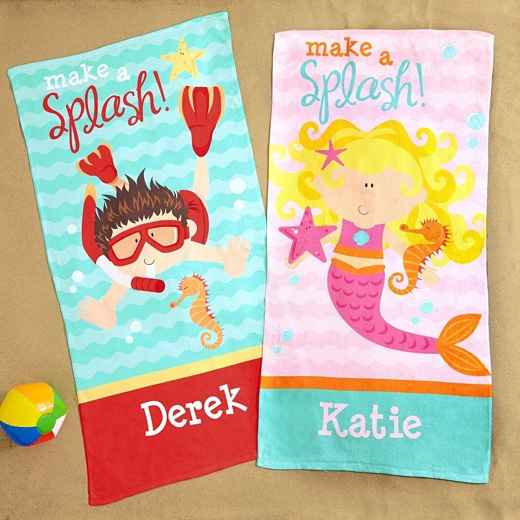 Big Splash Beach Towel