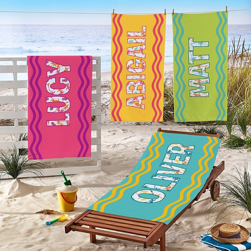 Big Name Beach Towel
