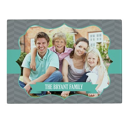 Photo Message Glass Cutting Board
