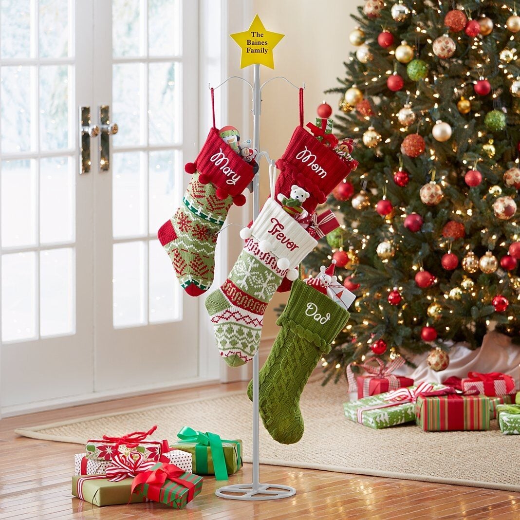 Metal Stocking Holders (Tree)