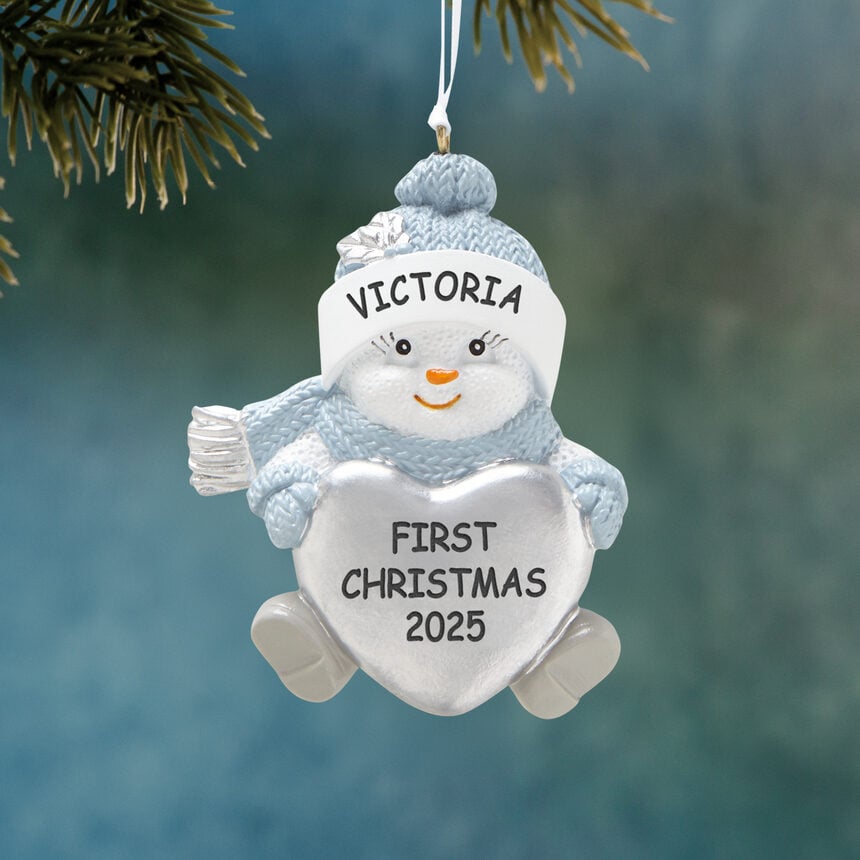 The Original Snow Buddiesâ„¢ Baby Ornament