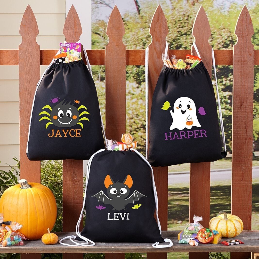 Cute And Spooky Halloween Treat Sack
