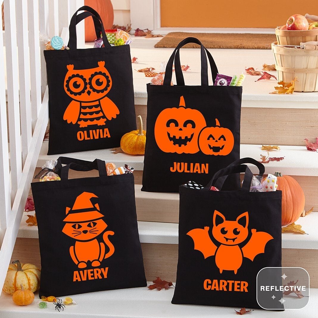 Hocus Pocus Reflective Treat Bags