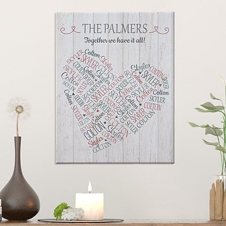 Full Of Love Canvas (11*14)