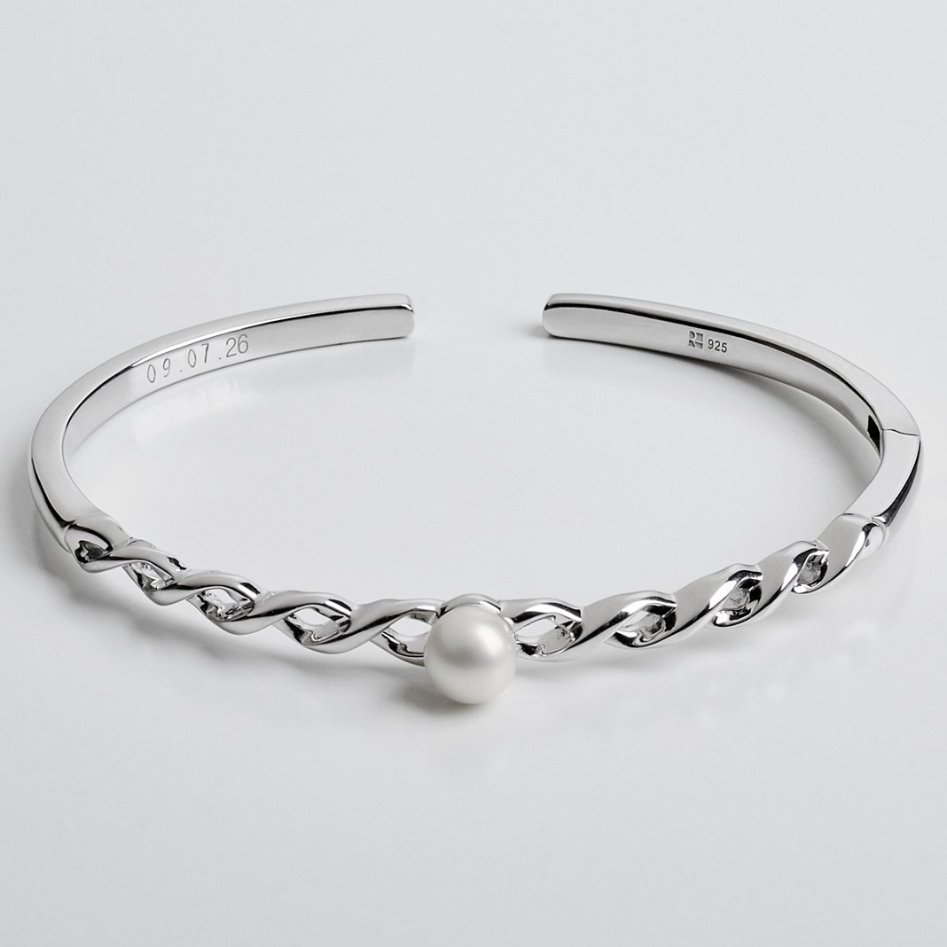Always And Forever Pearl Cuff