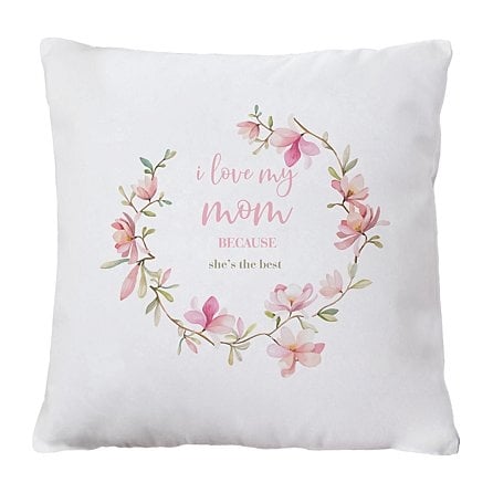 Love Because Throw Pillow