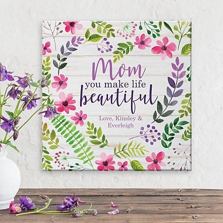 You Make Life Beautiful Canvas (11*11)