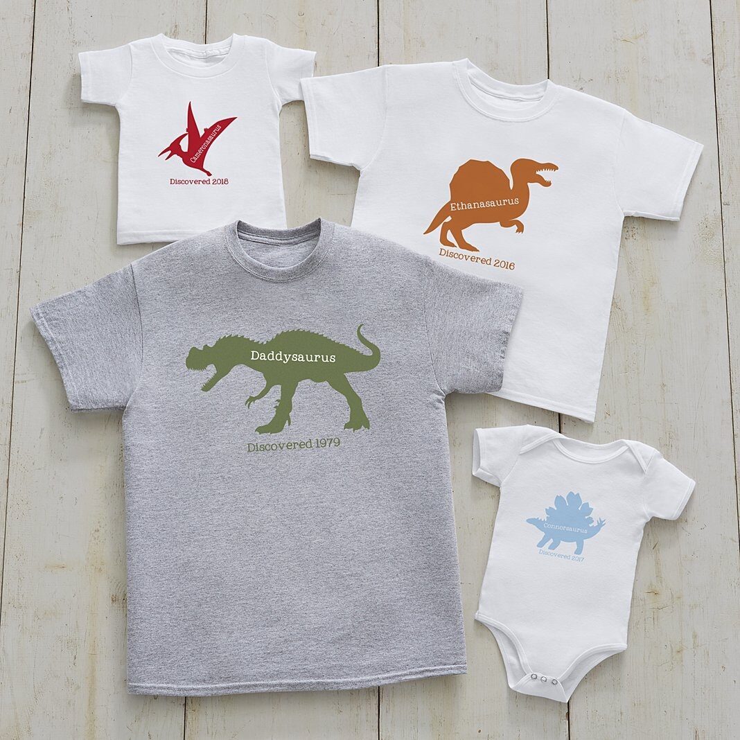 Daddysaurus Family Apparel