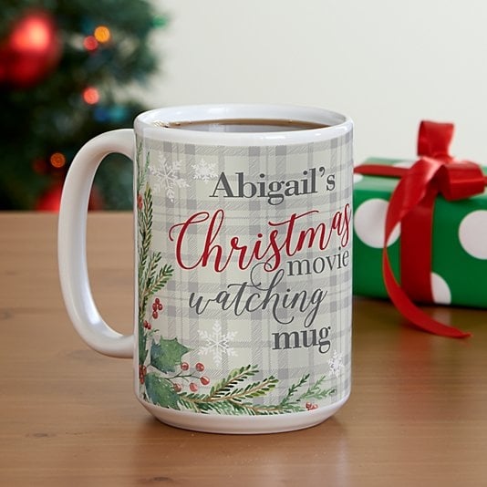 Christmas Movie Watching Mug